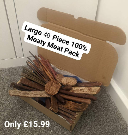 Meaty Meat Pack 40 Piece Pack or Box