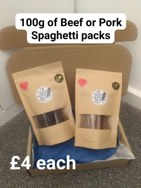 100g of Pork, Beef or Lamb Spaghetti